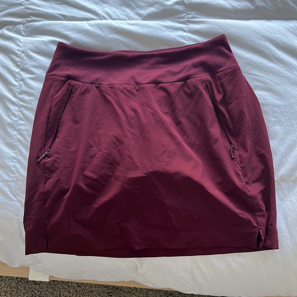 Red Athleta Skort